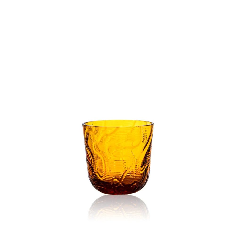 KLIMCHI Amber sklenice Crust